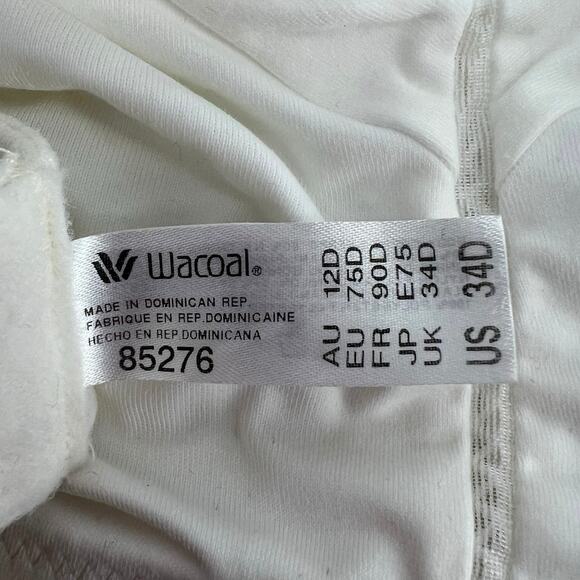 Wacoal 85276 Women’s Awareness Comfort Wire-Free Bra Size 34D Ivory - Picture 3 of 7